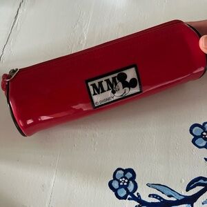 Red mickey mouse pencil case